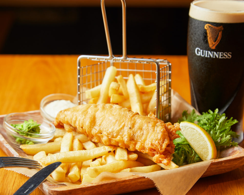 Popular Fish and Chips: Our fish is full of volume!