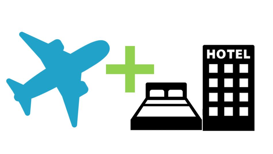 We have started selling flight + accommodation packages♪