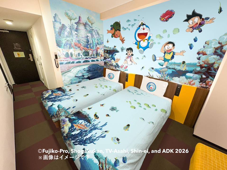"Doraemon Movie Room" (Deluxe Twin)