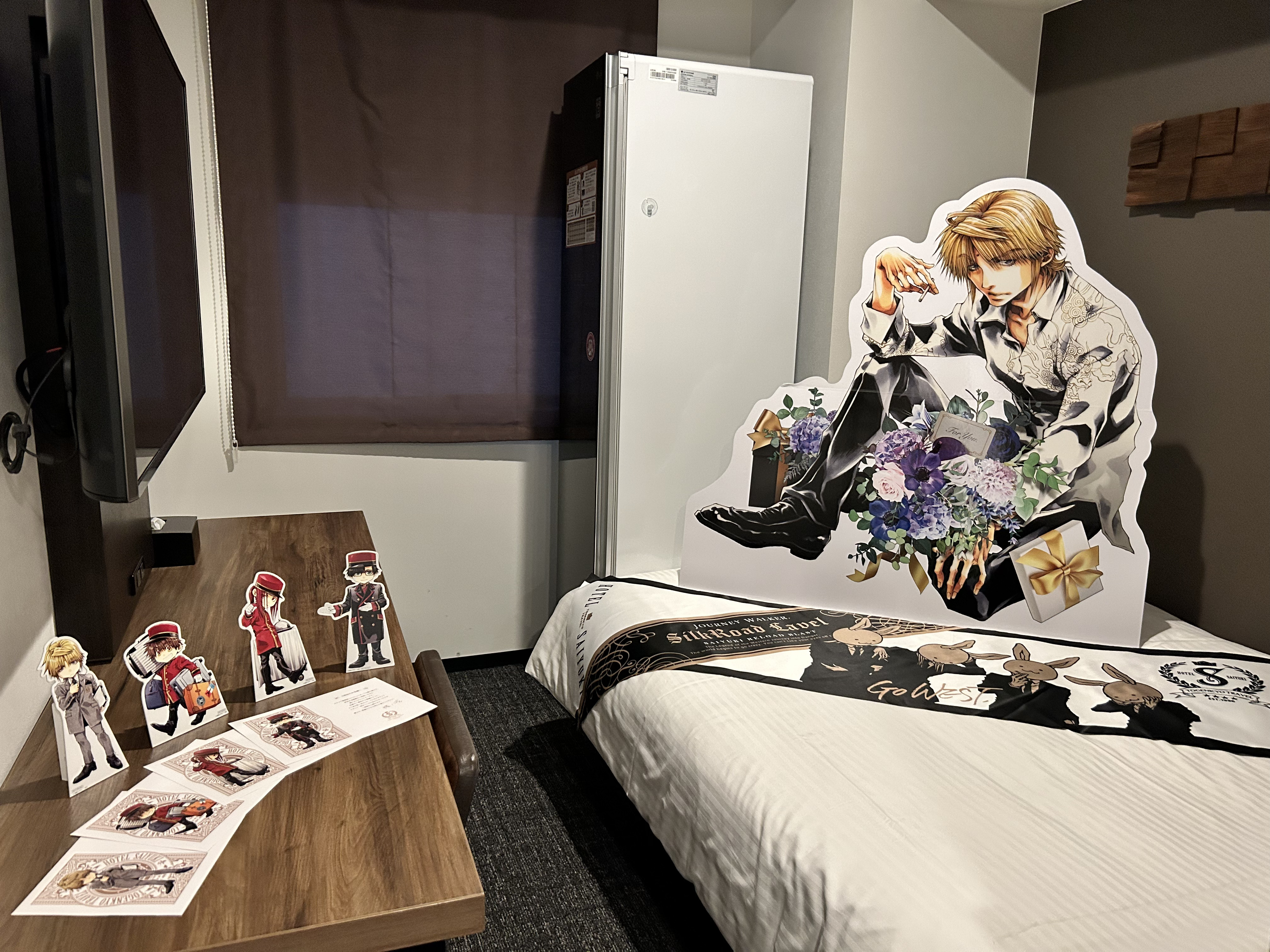 "HOTEL SAIYUKI" Collaboration Room with "Saiyuki 25th EXHIBITION" Released