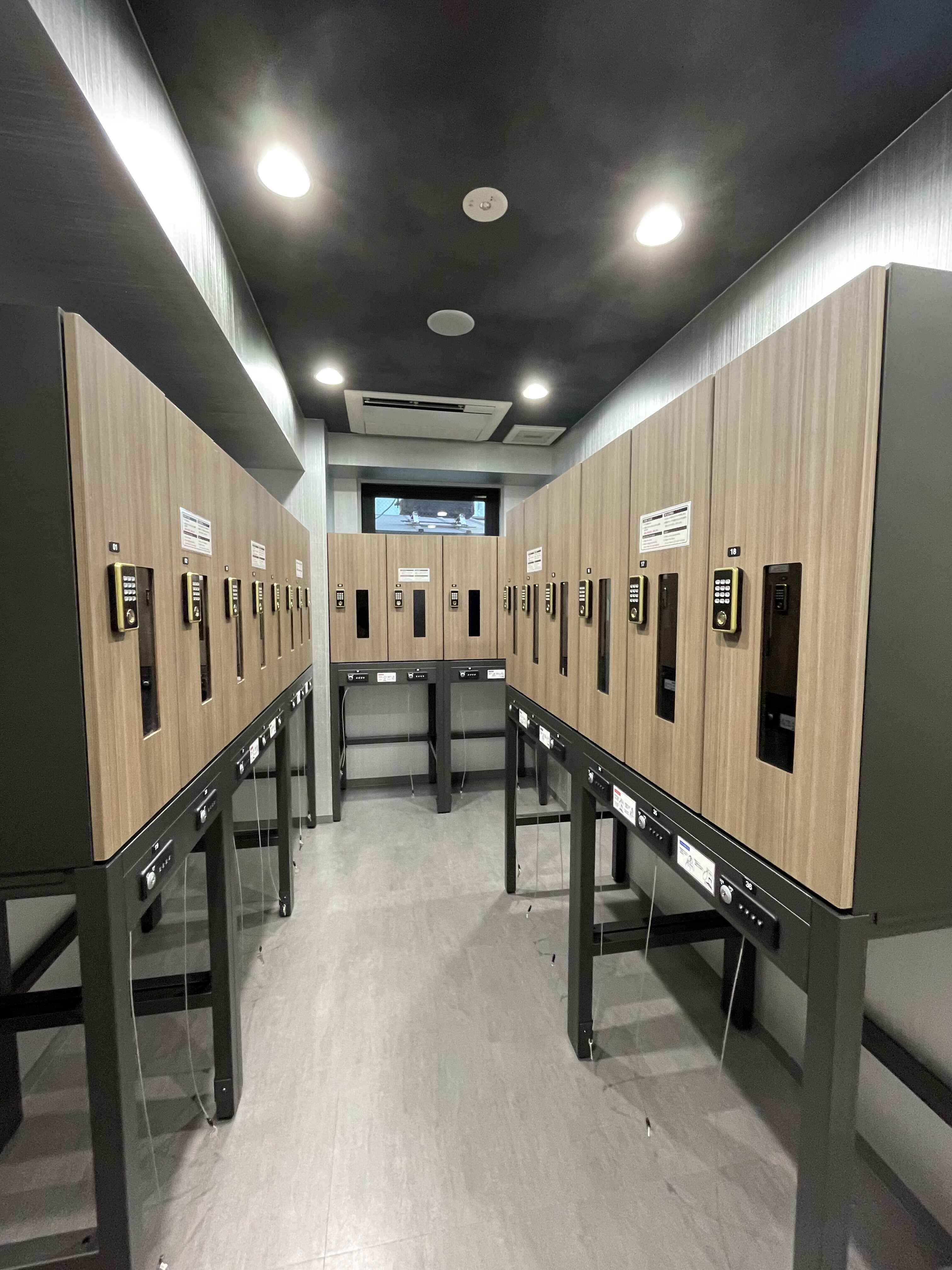 Luggage Storage Lockers Opened!