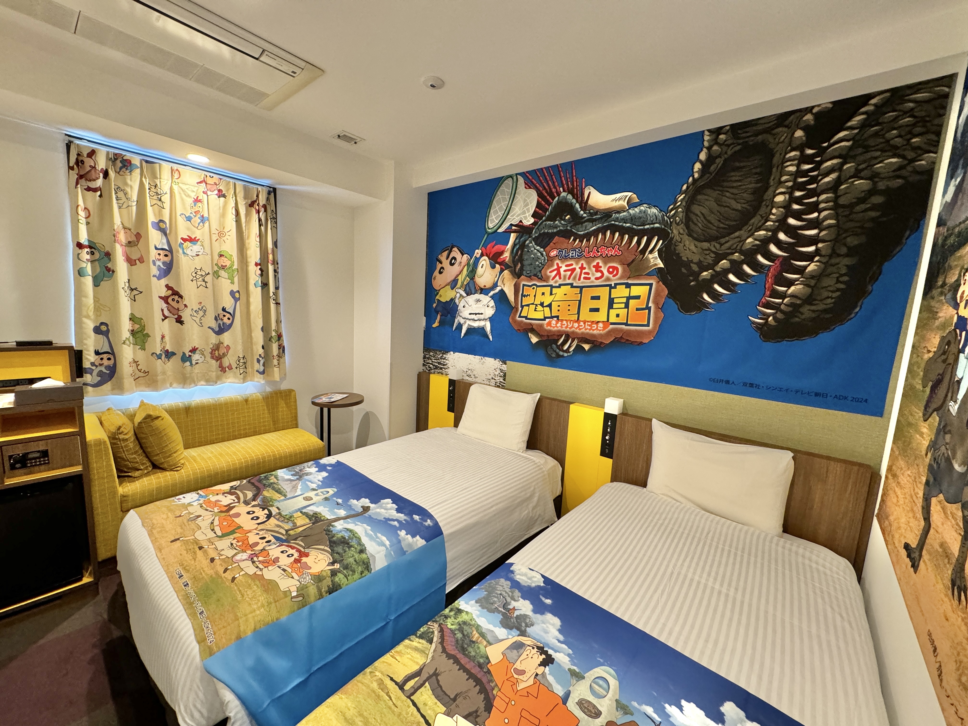 "Crayon Shin-chan: Our Dinosaur Diary" x Henn na Hotel "Crayon Shin-chan Room" Guest Room Release!