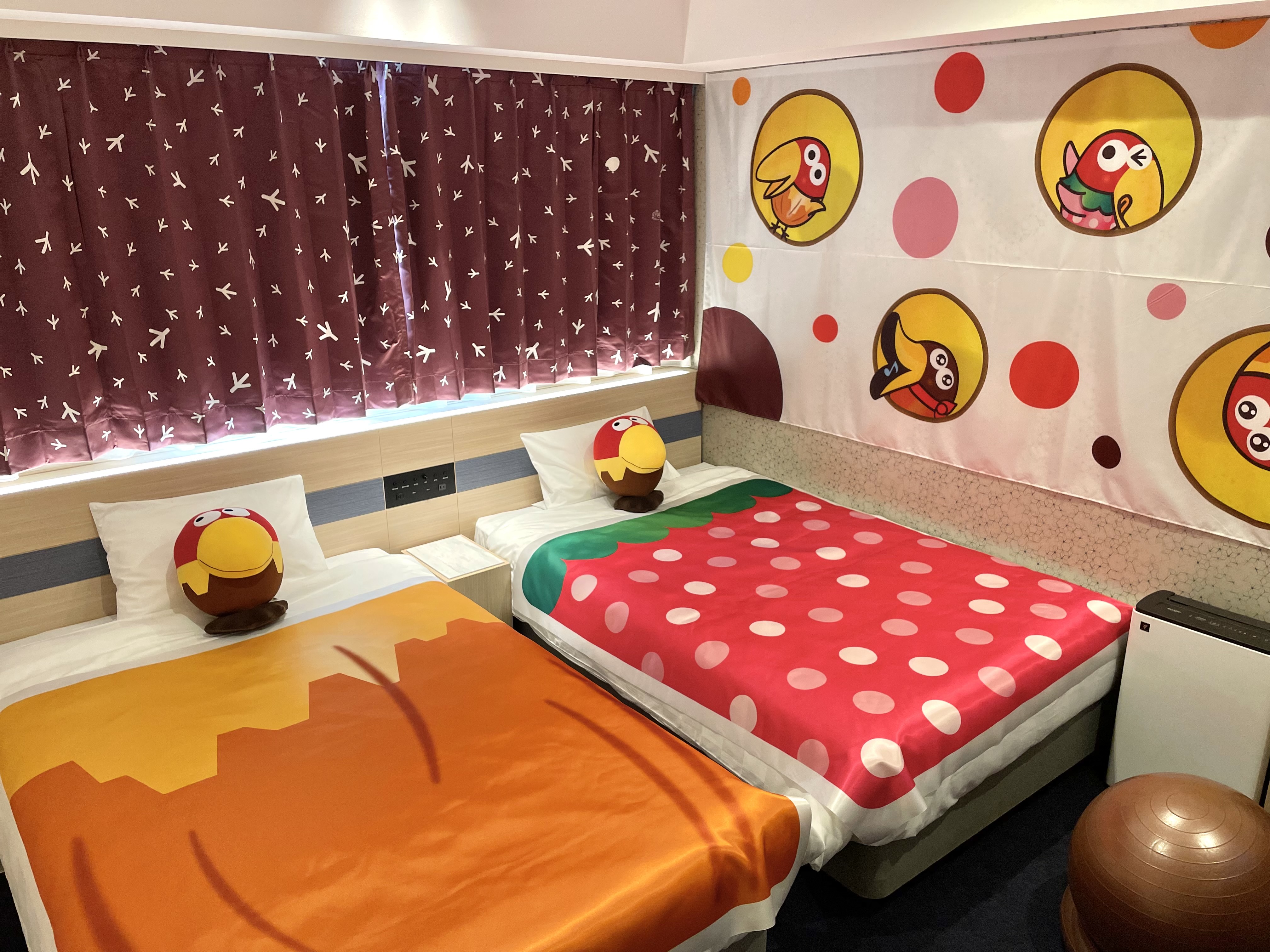 Kyoro-chan introduced us to the Chocoball Room!