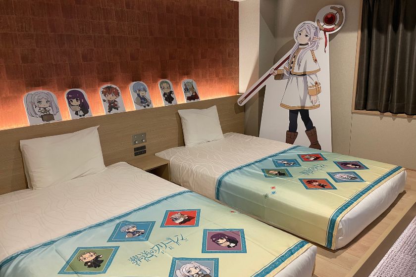 Collaboration Room for the TV Anime 'Sousou no Frieren' Now Available at 10 Hotels Nationwide