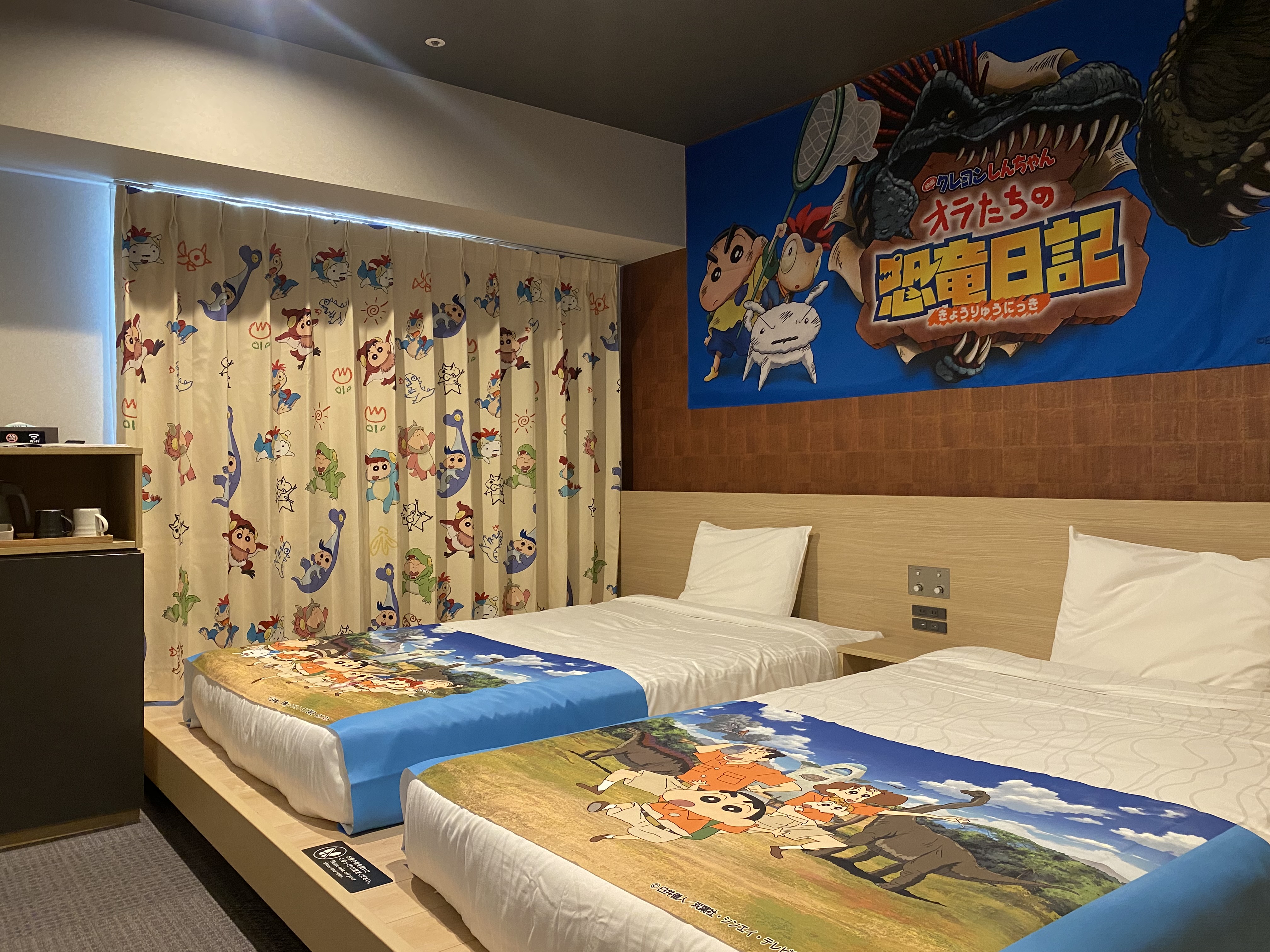 "Crayon Shin-chan: Our Dinosaur Diary" x Henn na Hotel "Crayon Shin-chan Room" Guest Room Release!