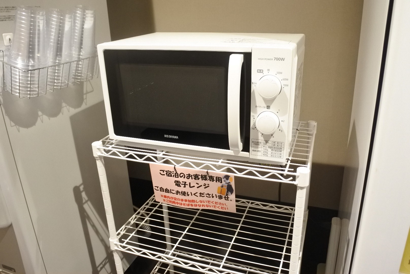 Microwave has been installed!