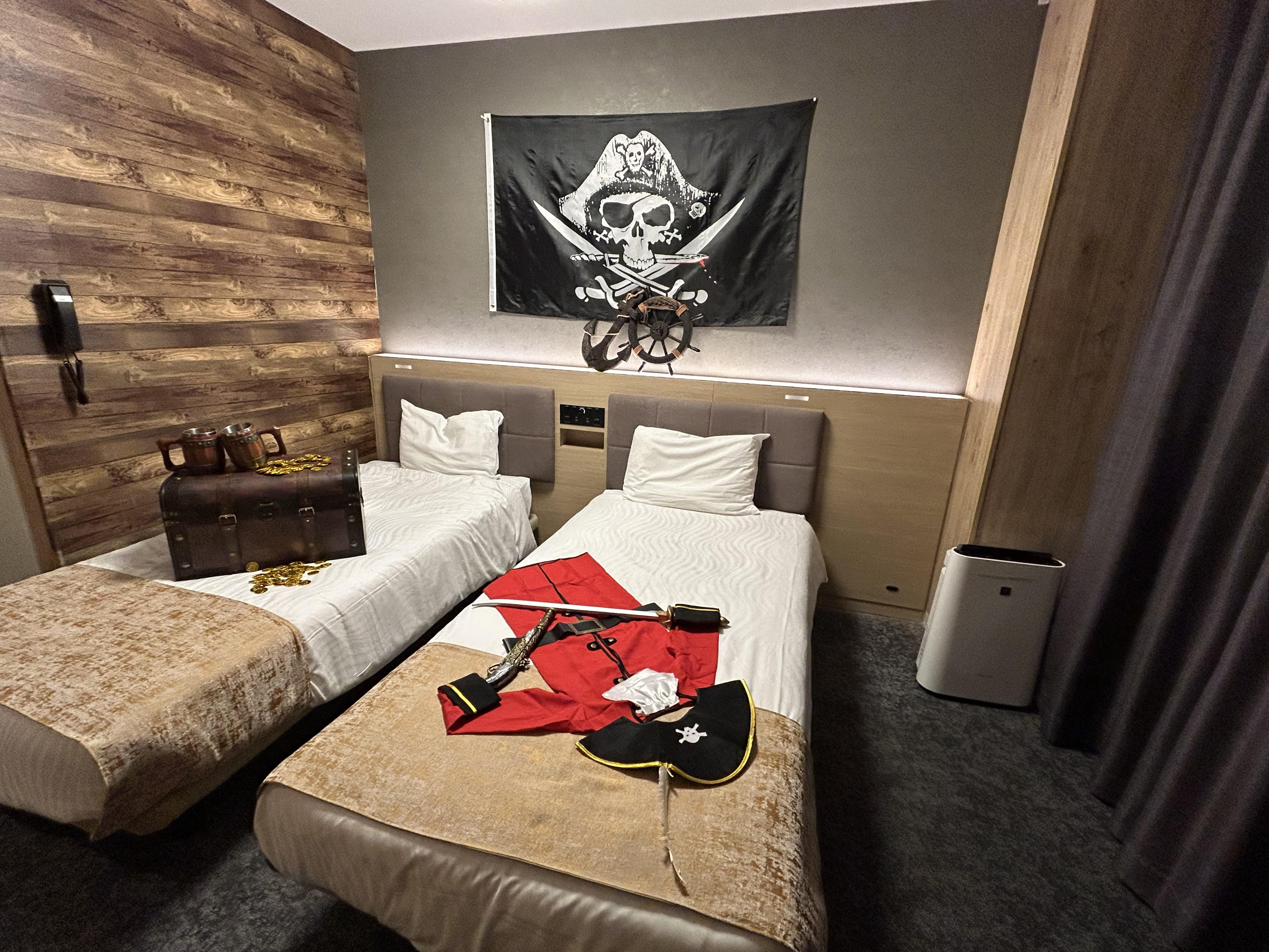 ☆Pirate Room☆ Introduction of the new concept room!