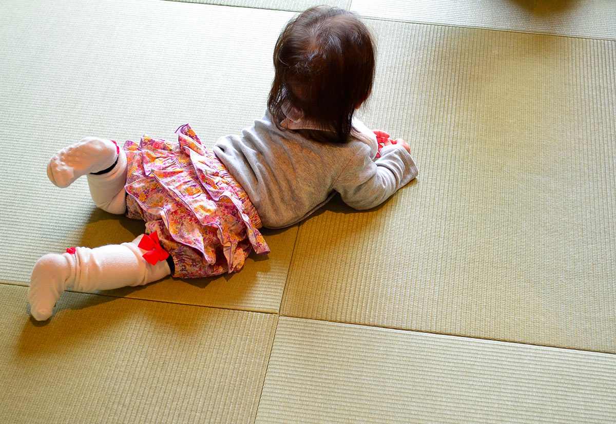 Japanese-Western style rooms with tatami flooring