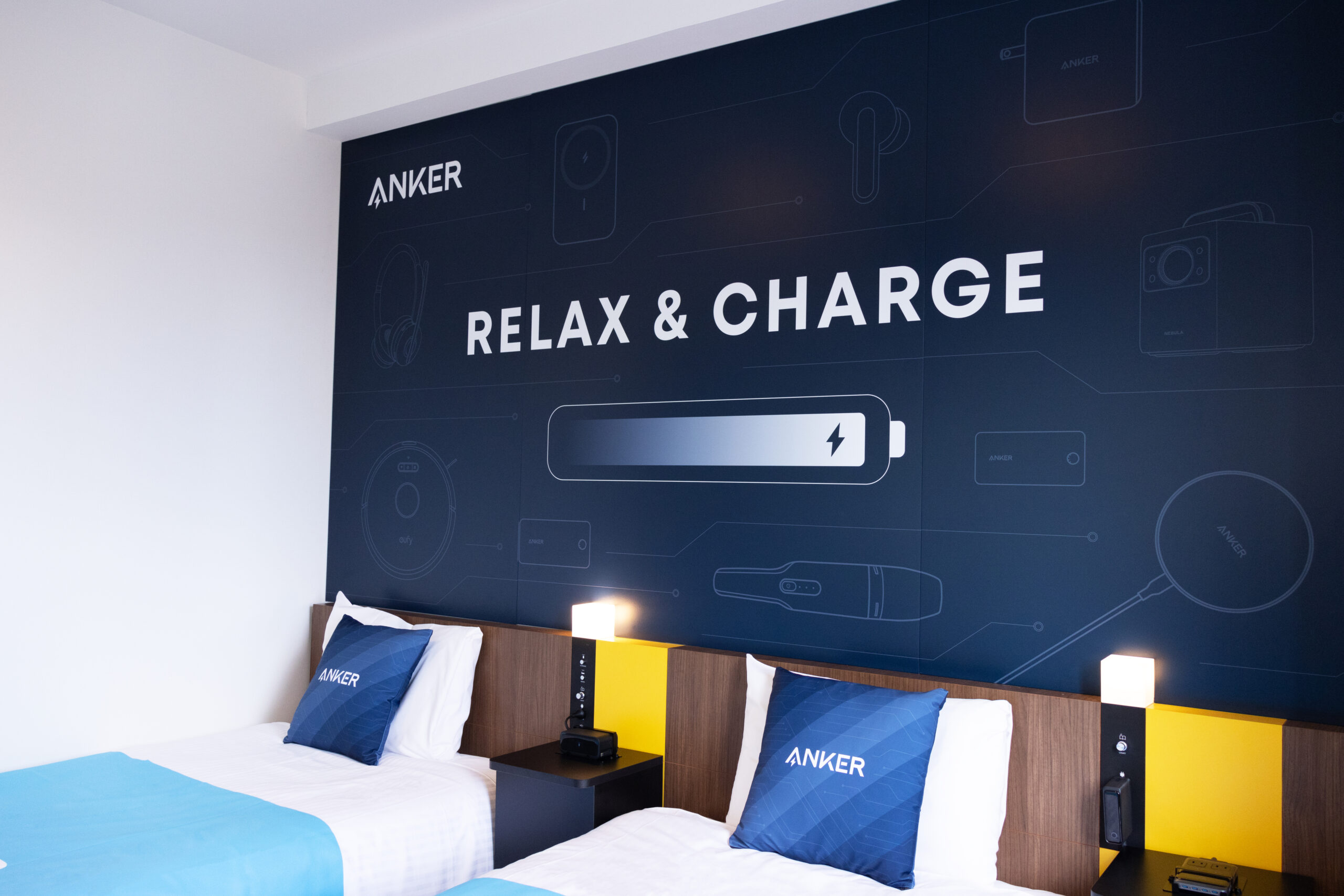 Collaboration with Anker Japan Nationwide 5 Henn na Hotel "Anker Room" Released