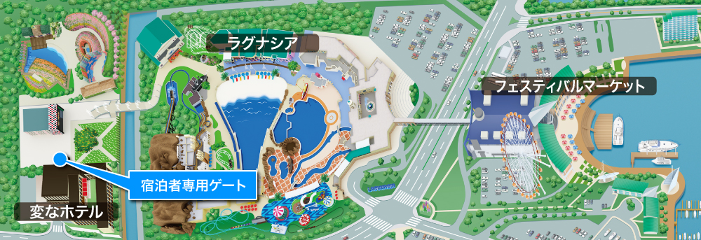 Laguna Ten Bosch Map