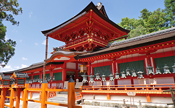[Kasuga Taisha Shrine] About a 15-minute walk