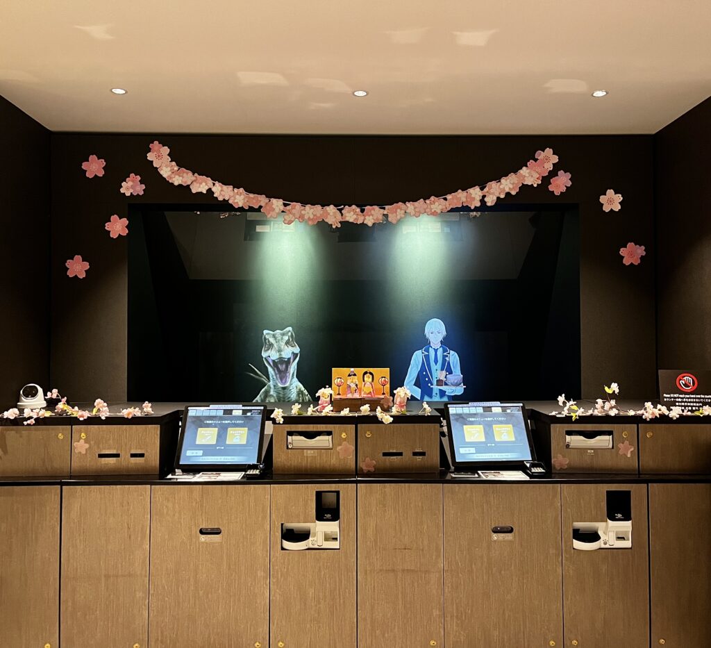 ✨🌸The front desk has been decorated for the Doll Festival🎎✨