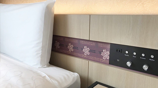 Bed with Outlet