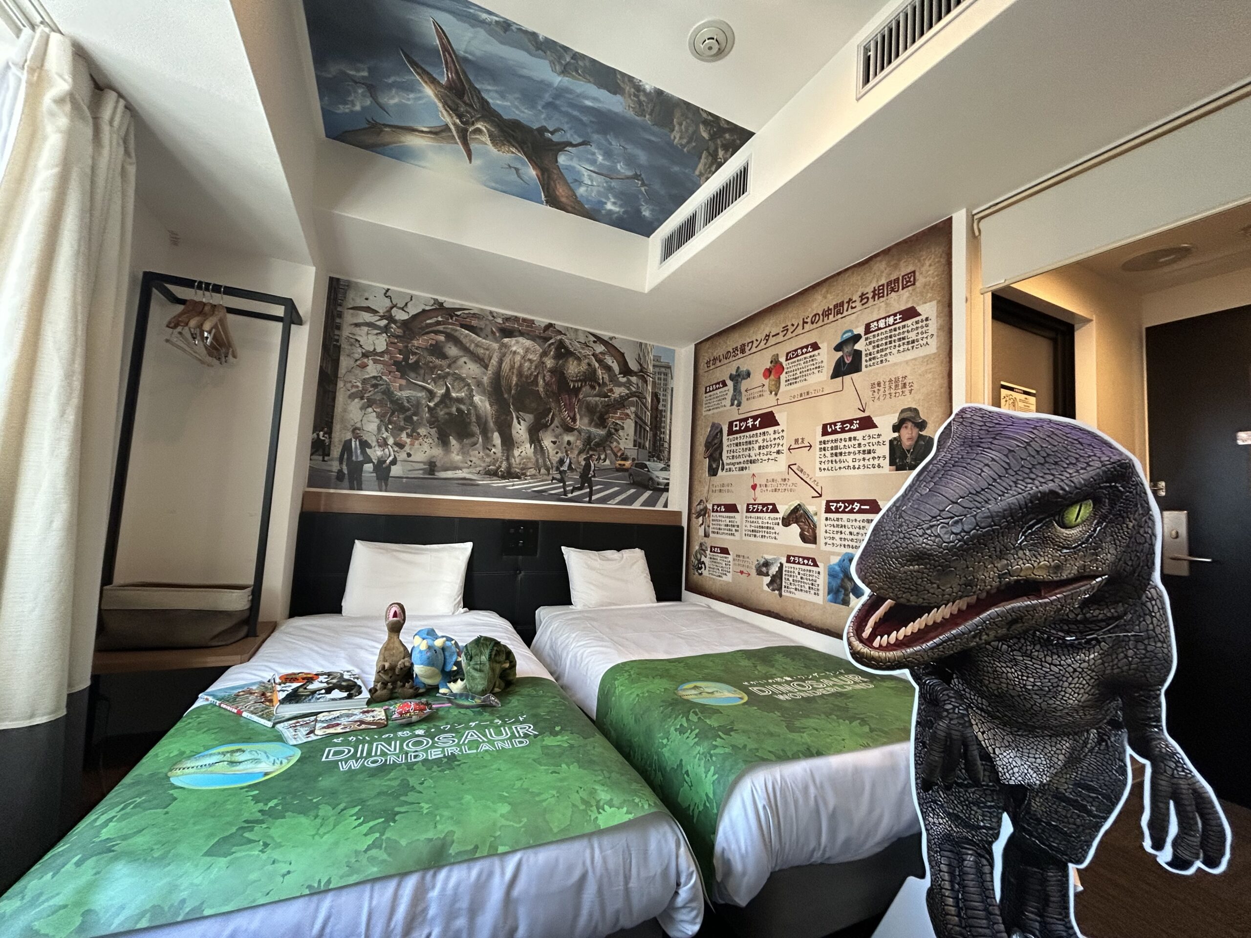 Henn na Hotel "Collaboration Rooms World Record" Guinness World Records™ Certified 50th Collaboration Room 'World of Dinosaurs Wonderland' Collaboration Launches "Dinosaur Wonder Room"