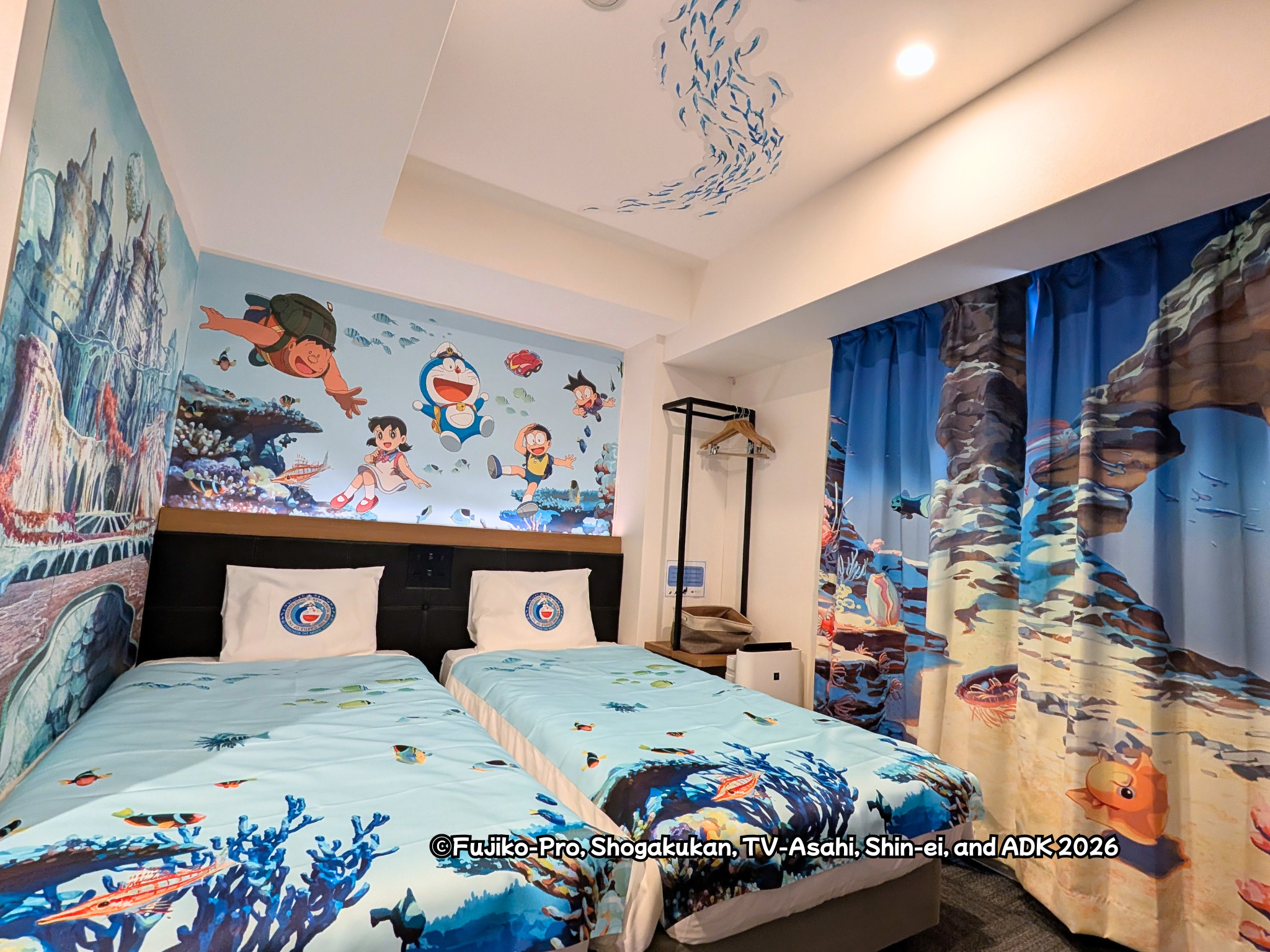 Henn na Hotel & Henn na Resort & Spa Collaborate with "Doraemon the Movie: Nobita's New Underwater Devil Castle" - "Doraemon Movie Room" Guest Room Unveiled