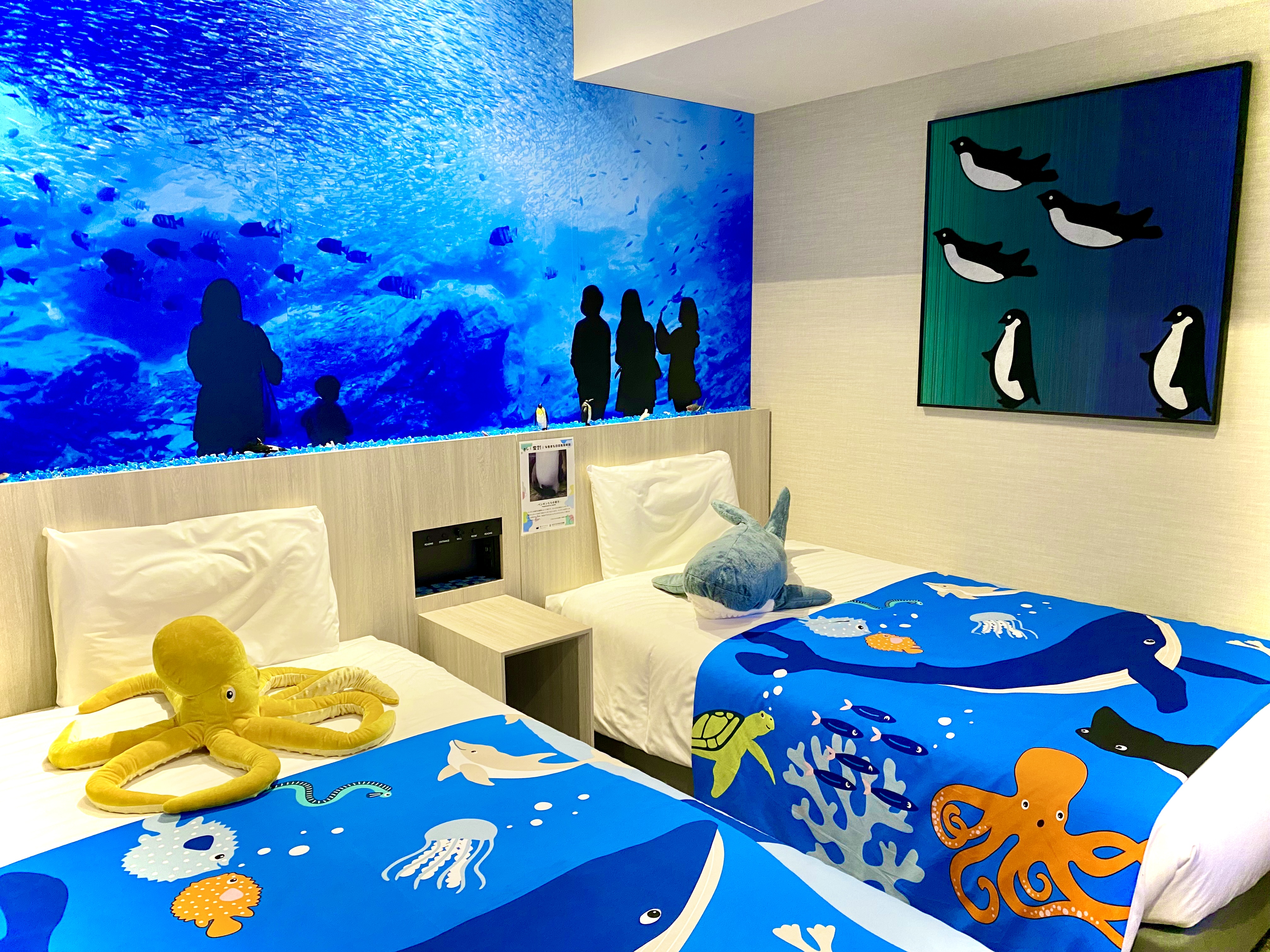 Henn na Hotel Sendai Kokubuncho "Henn Marine Room" with Annual Passport to Sendai Uminomori Aquarium Now Available