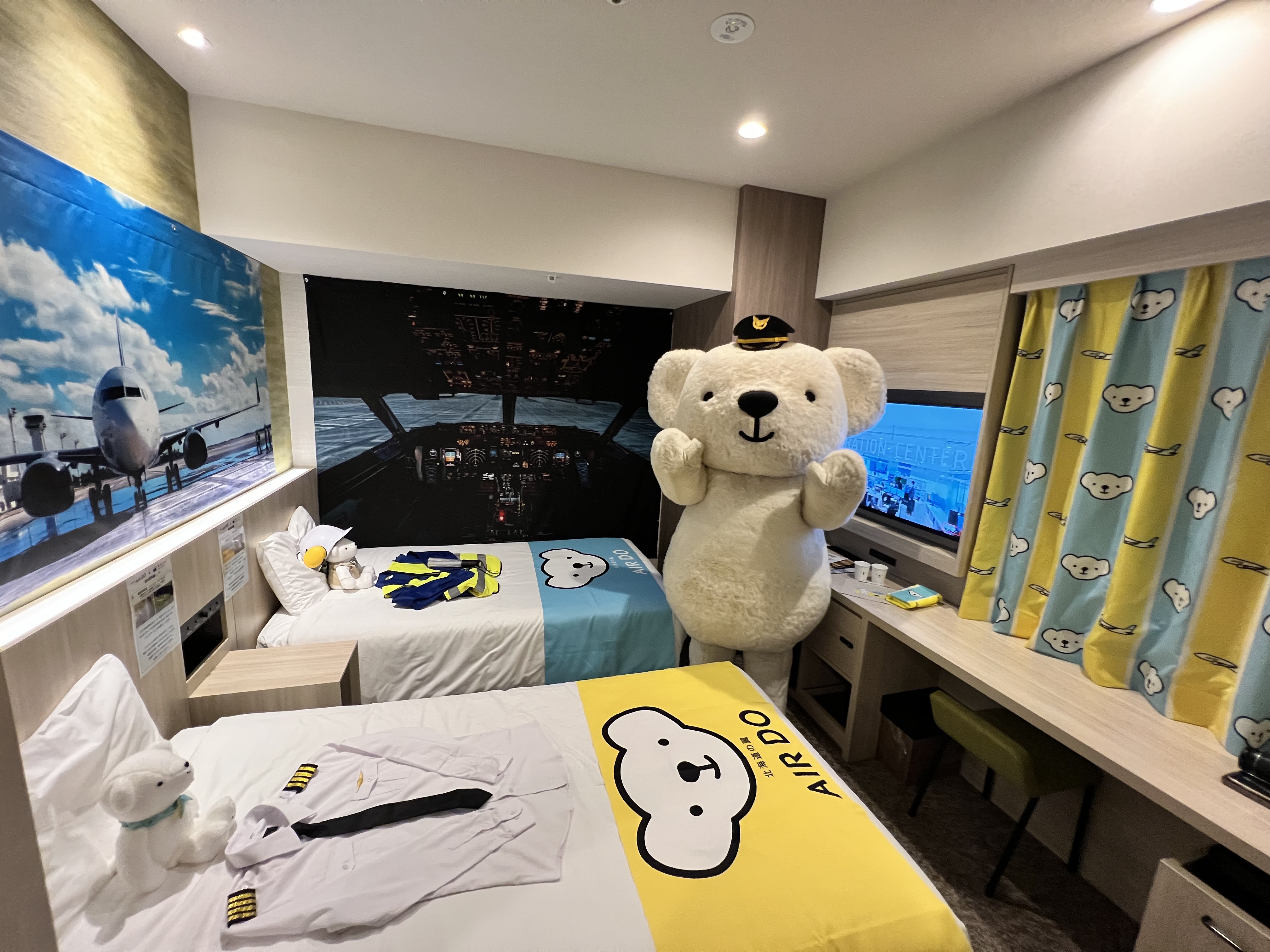 Henn na Hotel x AIRDO First "AIRDO Collaboration Room" Released