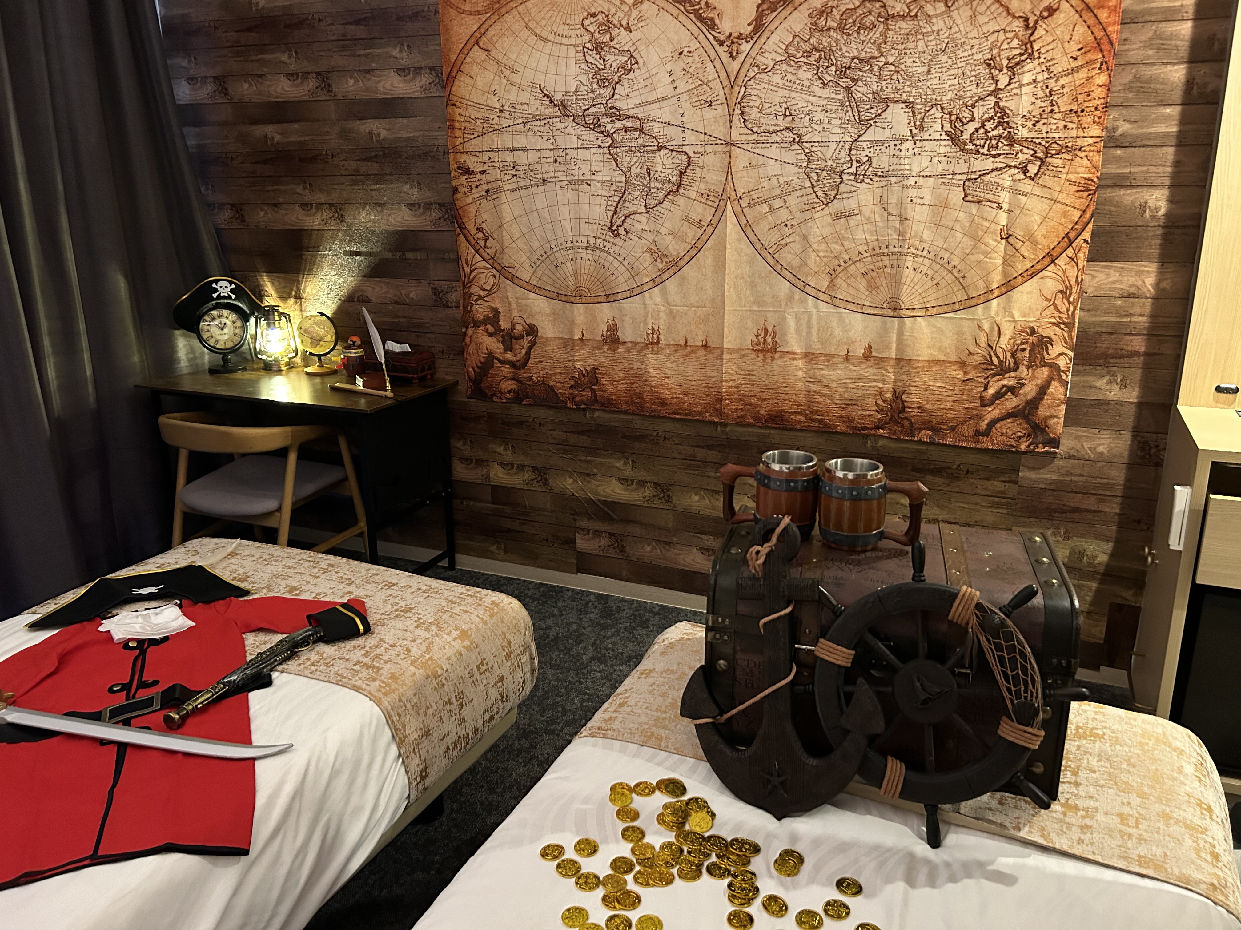 Henn na Hotel Kansai Airport "Pirate Room" Released - Cooperation with the Second Round of Hometown Tax Donation Project