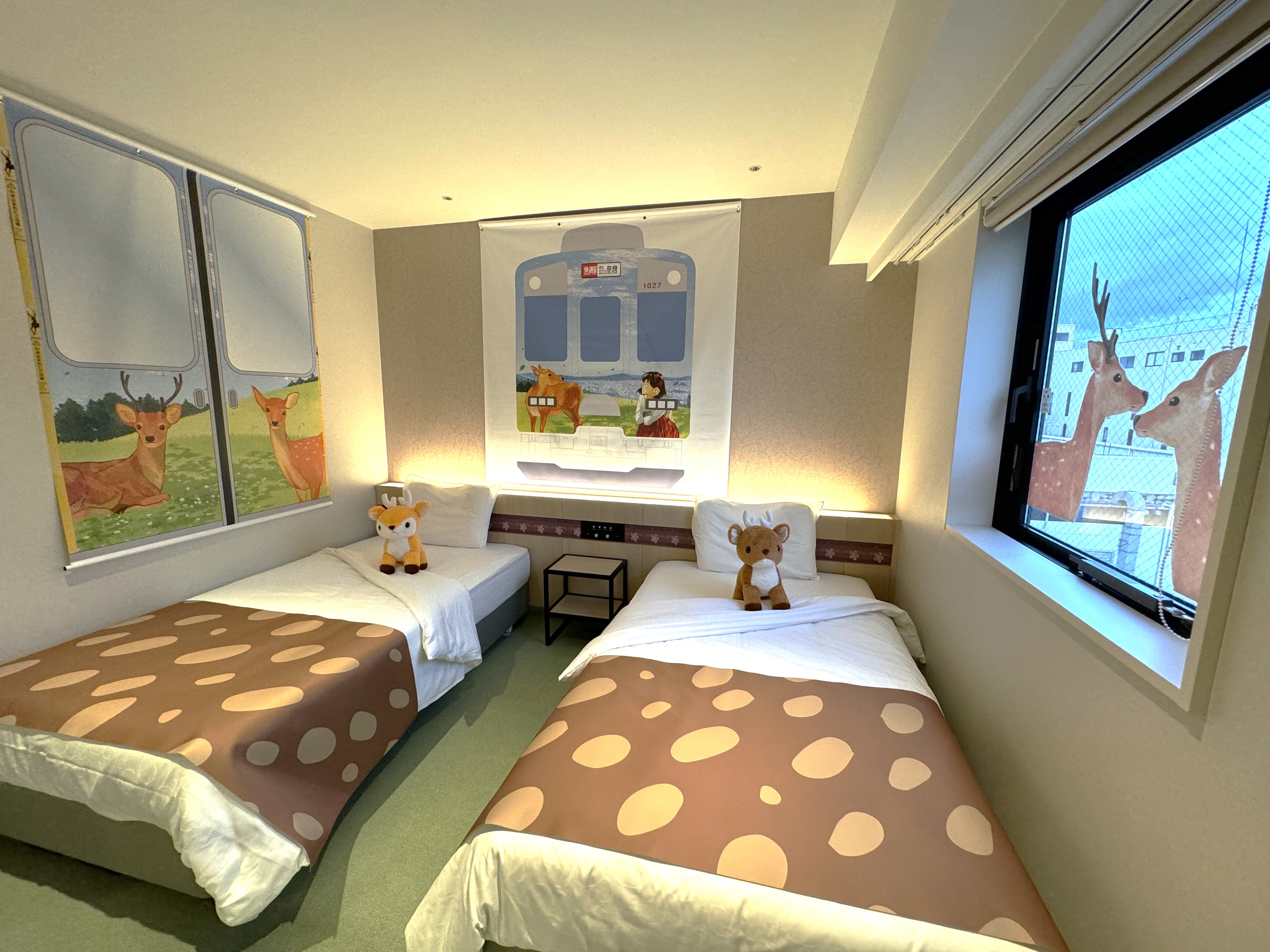 Henn na Hotel Nara First Collaboration as a Hotel "Narashika Train Room" Released