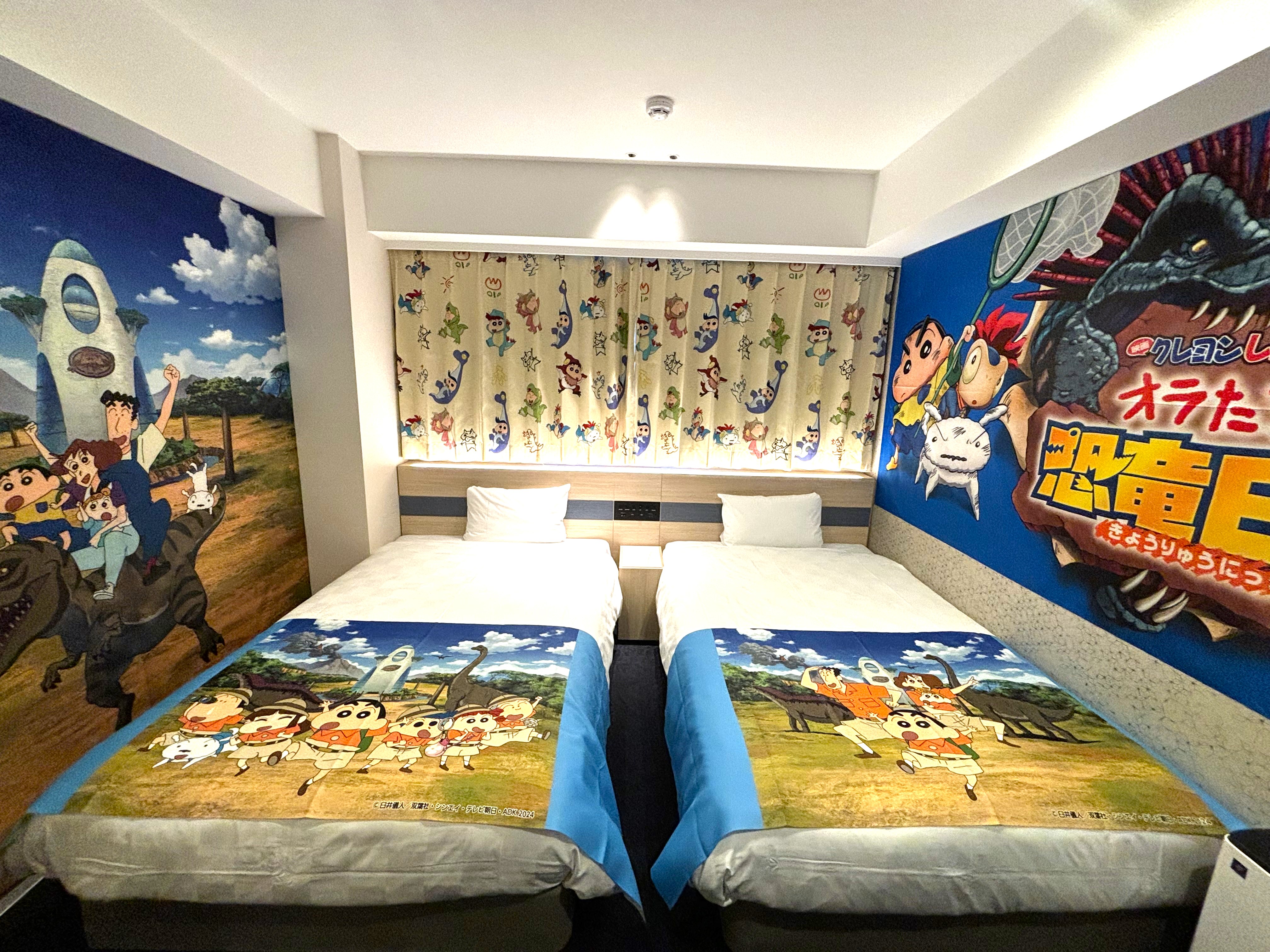 "Crayon Shin-chan: Our Dinosaur Diary" x Henn na Hotel "Crayon Shin-chan Room" Guest Room Release!