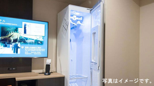 クリーニングロボット「LGstyler」設置部屋あり<br />
※一部客室のみ