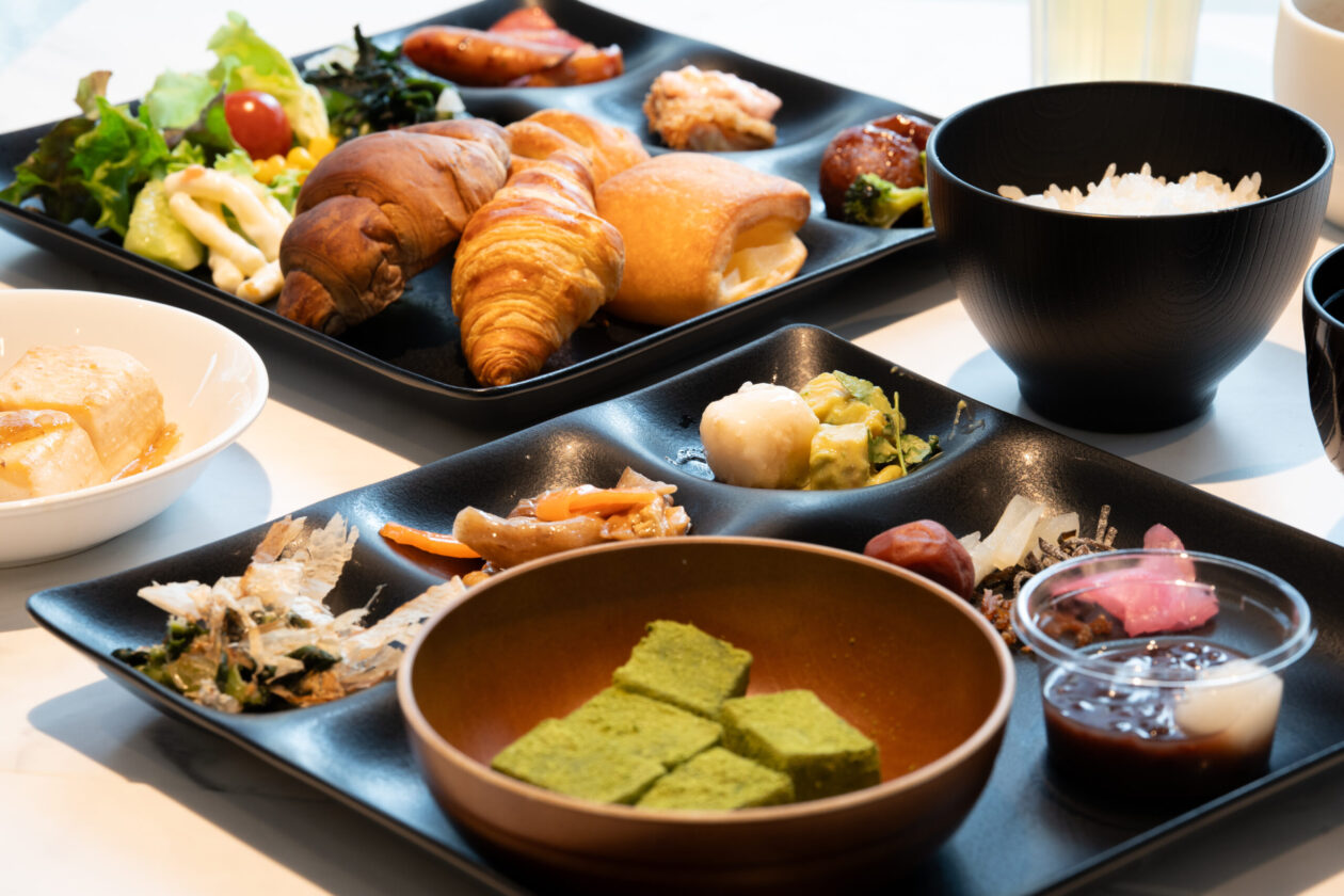 京の味覚を味わう彩り豊かなビュッフェ