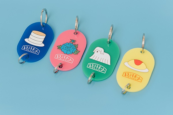 レトロな可愛らしいキーホルダー♪　全部で4種類！！