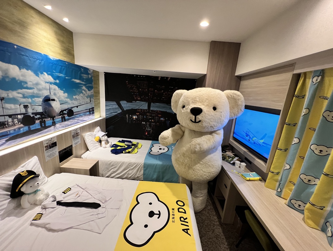 変なホテルｘAIRDO「AIRDOコラボルーム」YouTubeチャンネルおのだ/Onodaで紹介いただきました