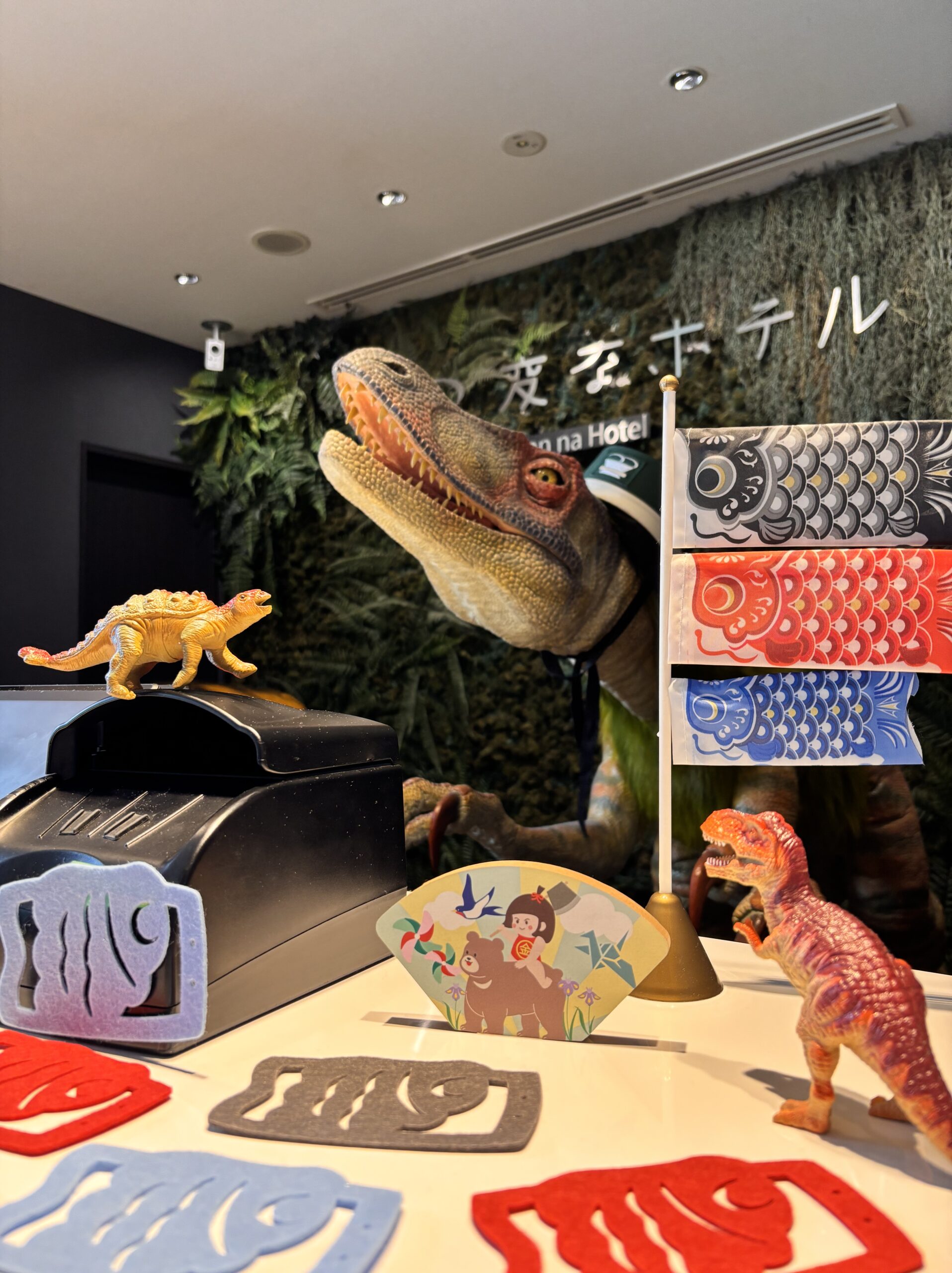 🎏프론트가 단오 축제 분위기로 꾸며졌습니다🎏
