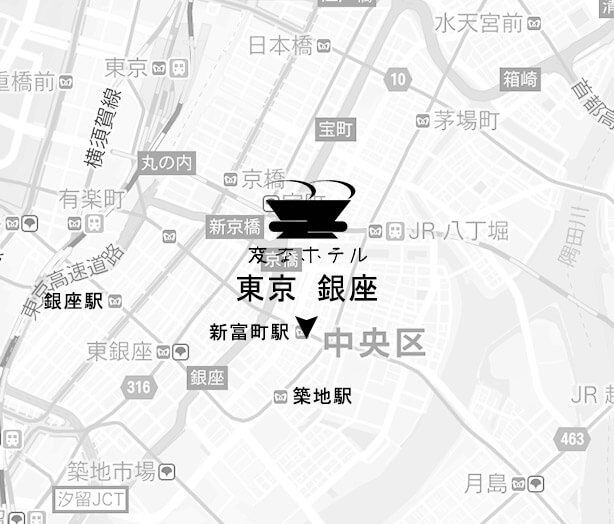 筑地・银座中心街在步行范围内