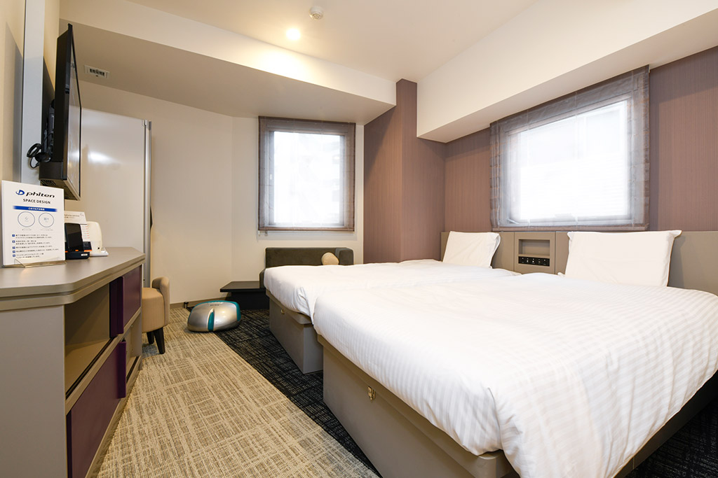 【Phiten】双床房