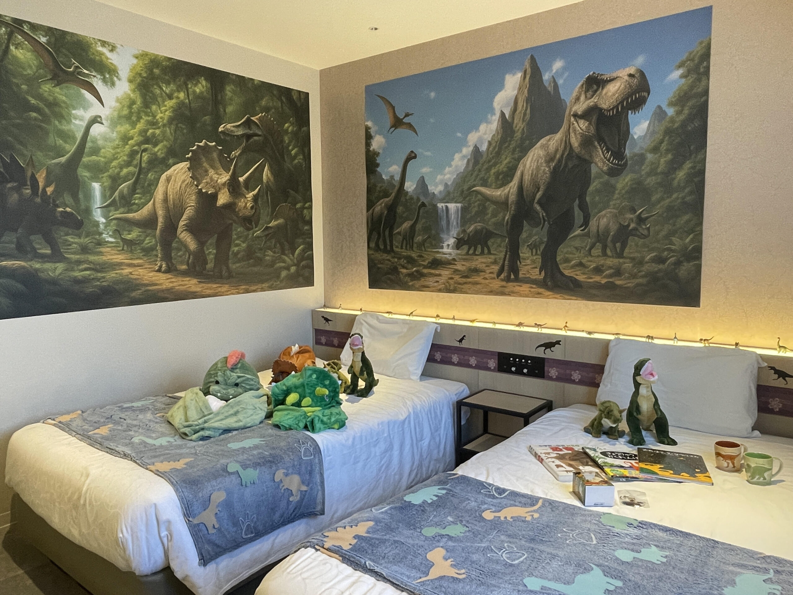 海茵娜酒店原创恐龙主题房诞生🦕⭐