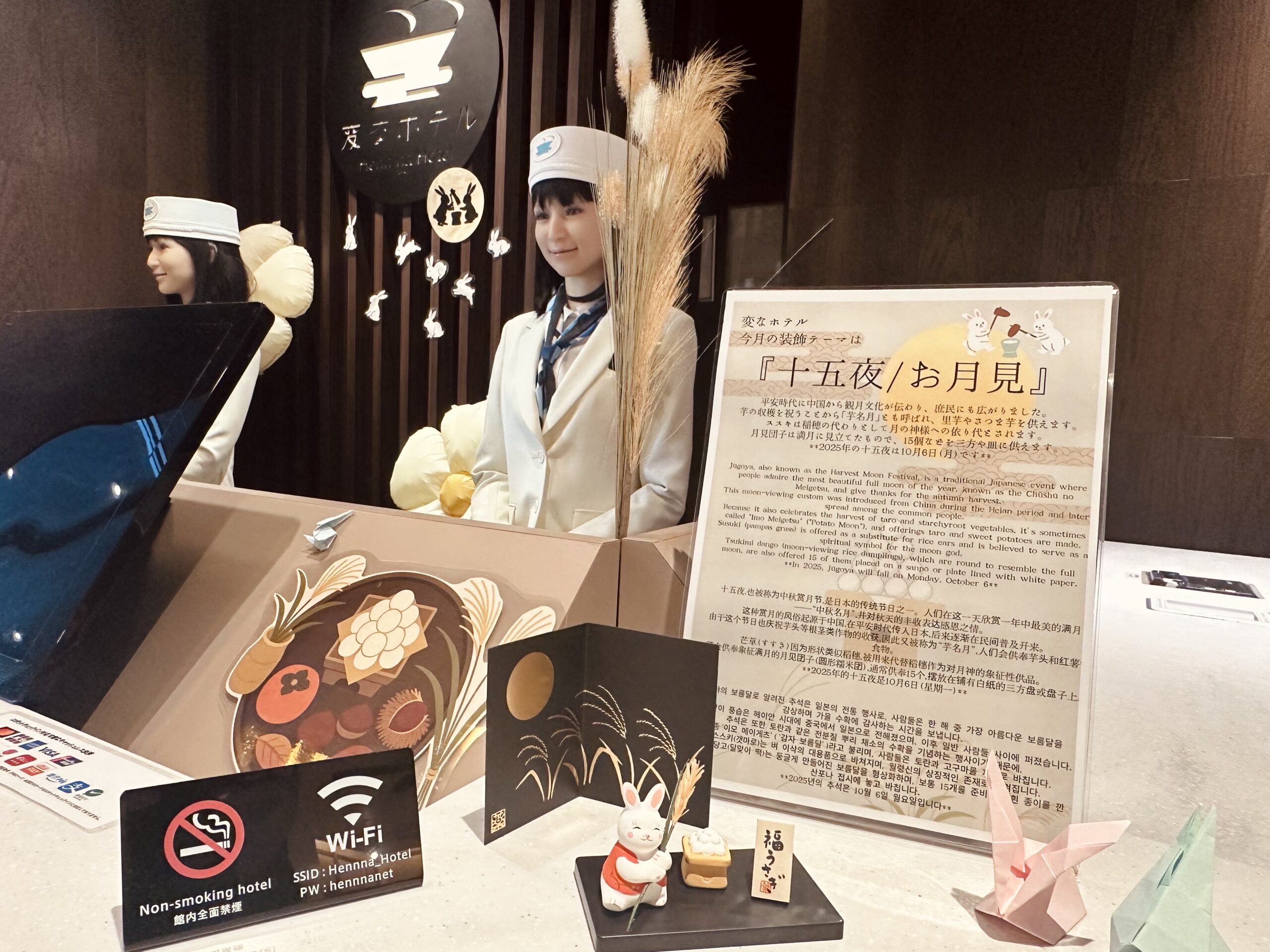 已變成中秋節・賞月裝飾🌕