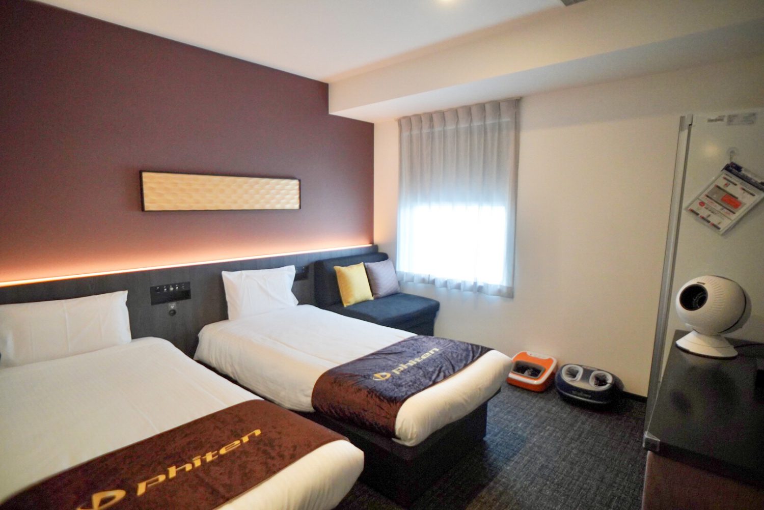 由法伊登監修的「健康壽命之家ROOM」提供壓力緩解！可使用提供軟性飲料、酒精及輕食的休息室。