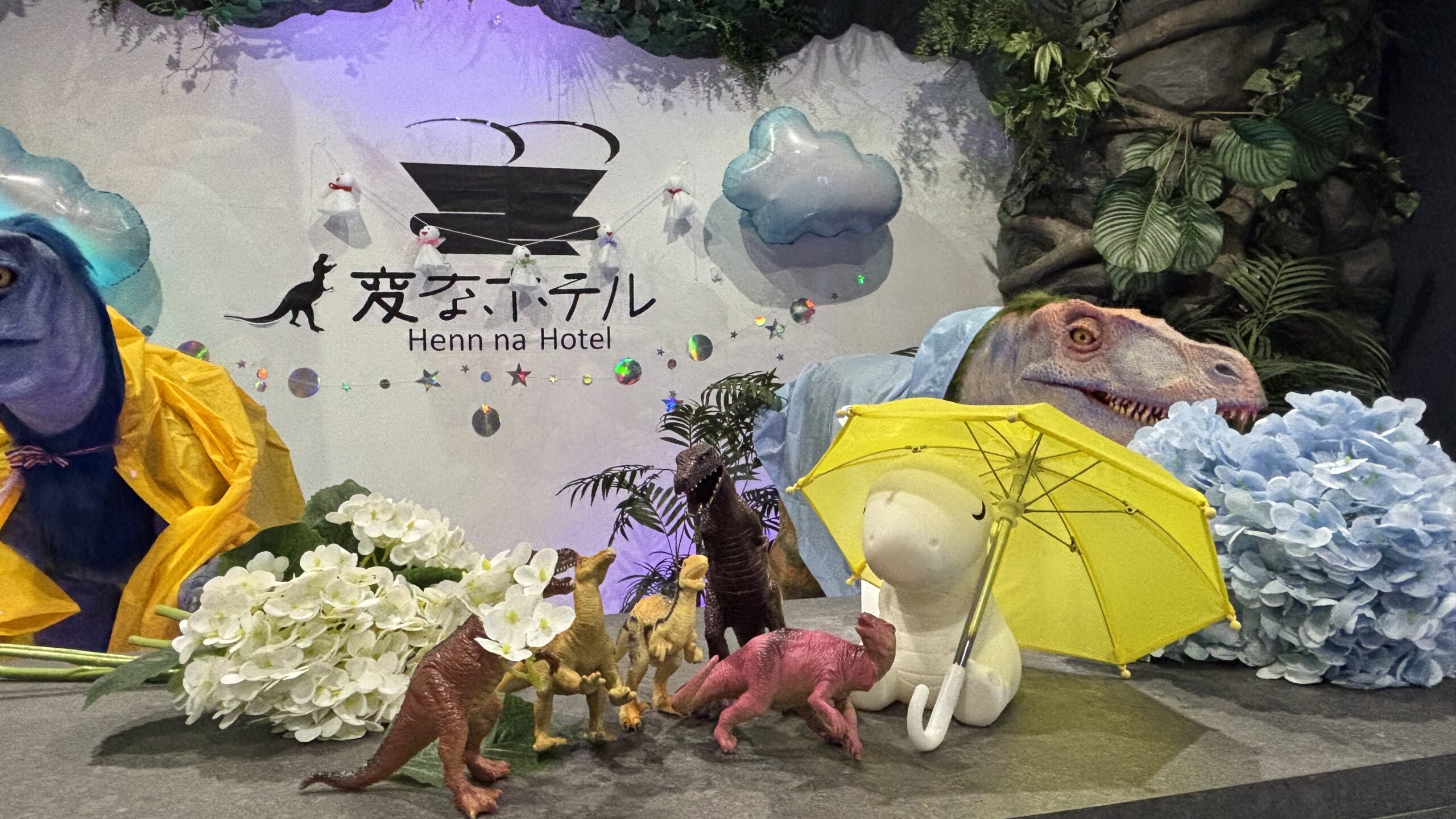 【櫃台裝飾】已換成梅雨季節風格☔