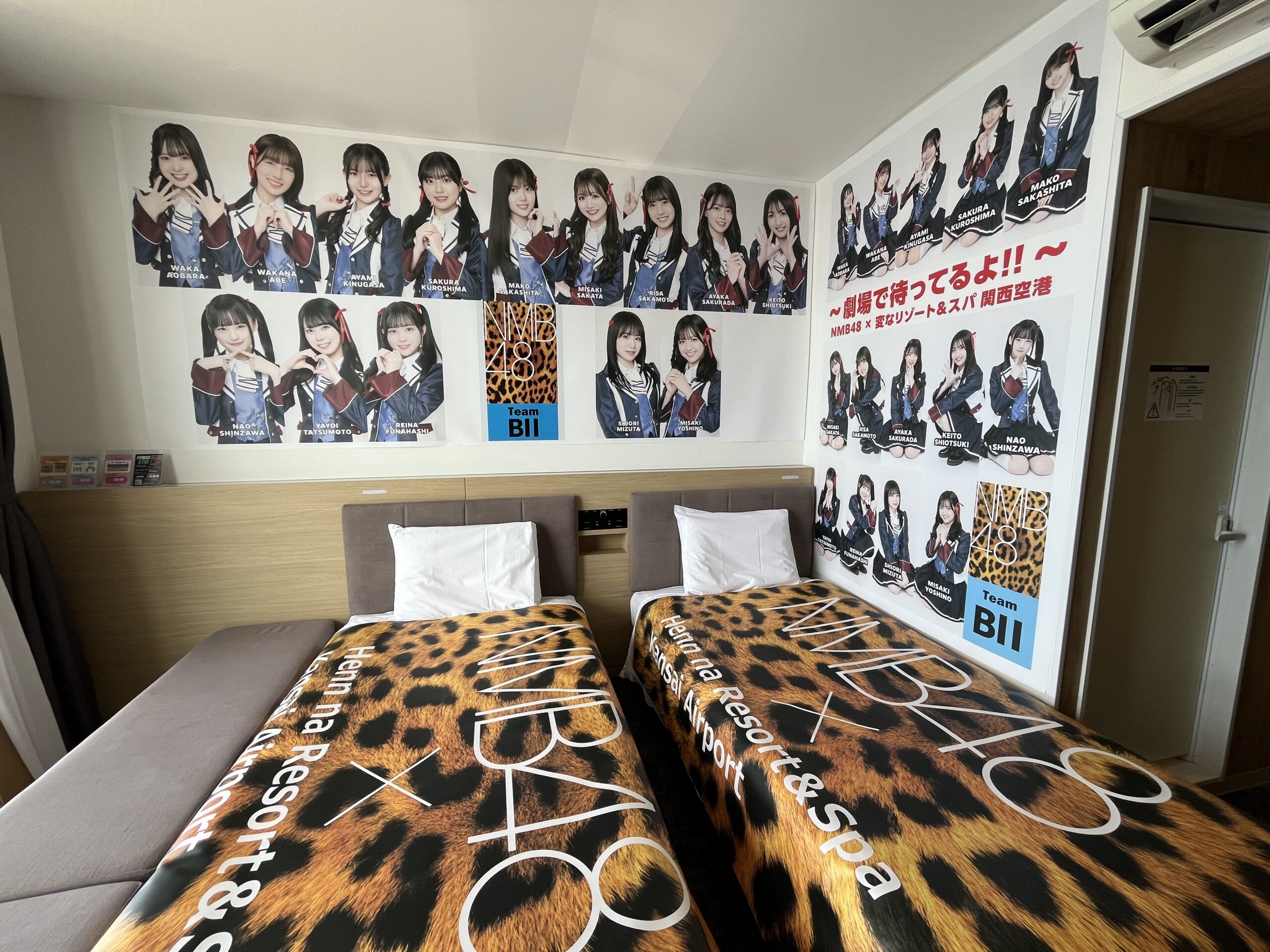 飯店業界最大規模 62 種主題房型 「NMB 48」期間限定合作 「NMB48合作房型」開賣