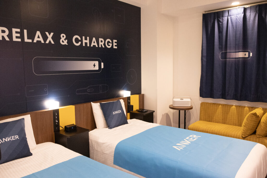 與 Anker Japan 合作 全國 5 間海茵娜飯店 「Anker Room」發售