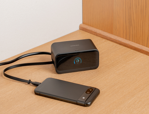 捲線式電源線一體型電源插座 Anker Nano 充電站